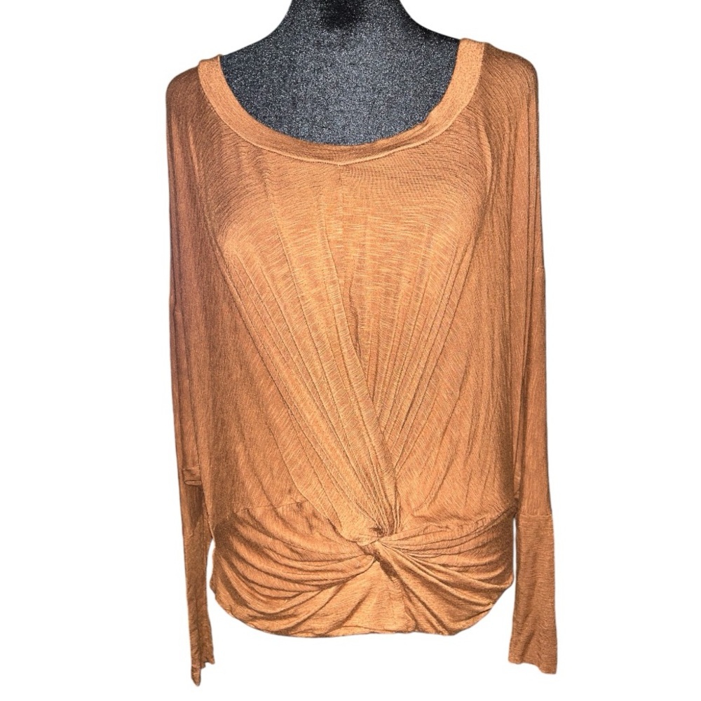 Anthropology Dolan Front Knot Winged Sleeves
